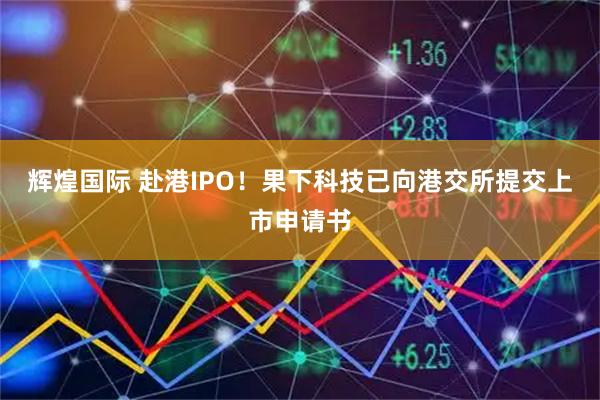 辉煌国际 赴港IPO！果下科技已向港交所提交上市申请书